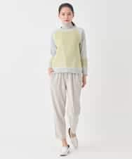 R6QDD81190 HIROKO BIS(小さいサイズ)(メゾン ドゥ サンク) 【小さいサイズ】テーパードイージーパンツ ベージュ