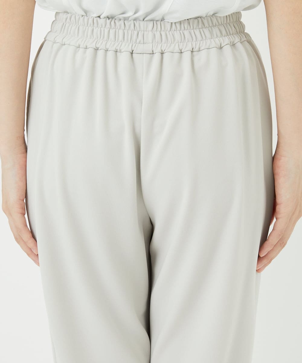 R6QHA81180 HIROKO BIS(小さいサイズ)(メゾン ドゥ サンク) 【小さいサイズ】ストレッチポンチテーパードパンツ ベージュ