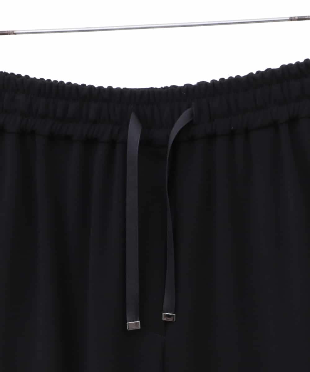 R6QHA81180 HIROKO BIS(小さいサイズ)(メゾン ドゥ サンク) 【小さいサイズ】ストレッチポンチテーパードパンツ ブラック