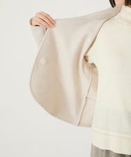 R6TAF01360 HIROKO BIS(小さいサイズ)(メゾン ドゥ サンク) 【小さいサイズ】スムースウールコンパクトジャケット アイボリー