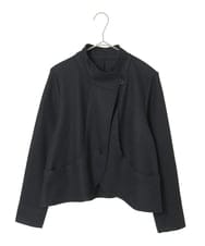 R6TAF01360 HIROKO BIS(小さいサイズ)(メゾン ドゥ サンク) 【小さいサイズ】スムースウールコンパクトジャケット アイボリー