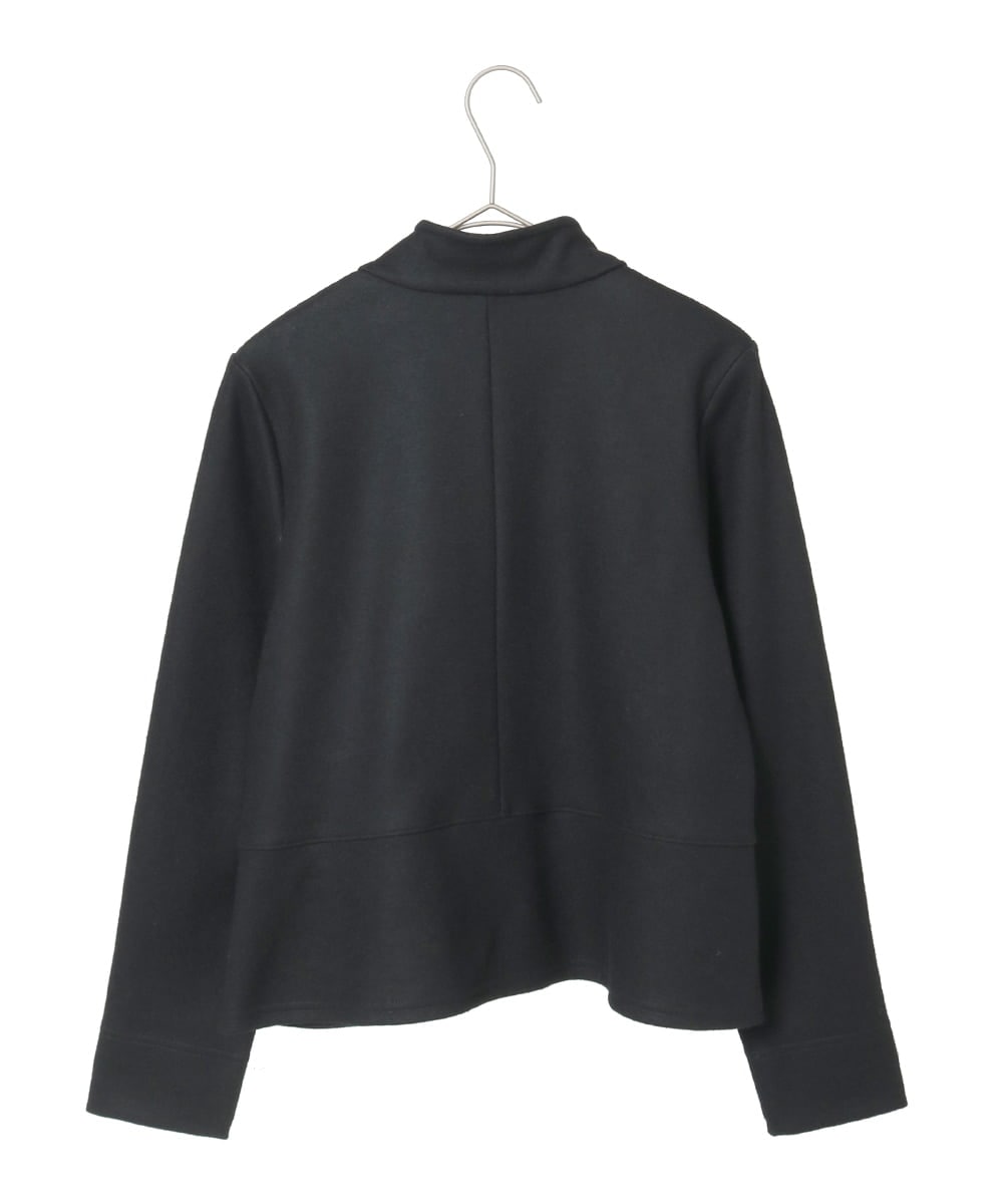 R6TAF01360 HIROKO BIS(小さいサイズ)(メゾン ドゥ サンク) 【小さいサイズ】スムースウールコンパクトジャケット アイボリー