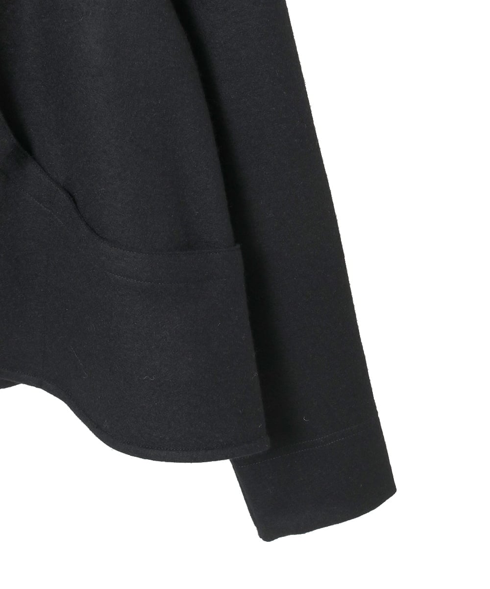 R6TAF01360 HIROKO BIS(小さいサイズ)(メゾン ドゥ サンク) 【小さいサイズ】スムースウールコンパクトジャケット アイボリー