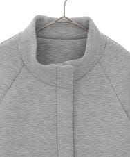 R6TDD50330 HIROKO BIS(小さいサイズ)(メゾン ドゥ サンク) ラウンドヘムショートブルゾン ネイビー