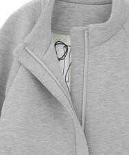 R6TDD50330 HIROKO BIS(小さいサイズ)(メゾン ドゥ サンク) ラウンドヘムショートブルゾン ネイビー