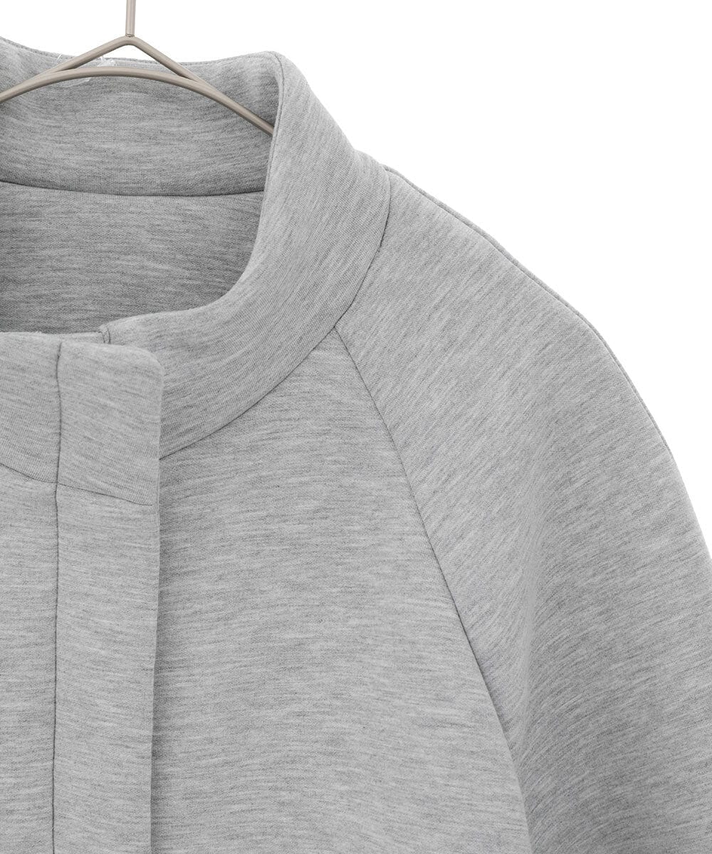 R6TDD50330 HIROKO BIS(小さいサイズ)(メゾン ドゥ サンク) ラウンドヘムショートブルゾン ネイビー