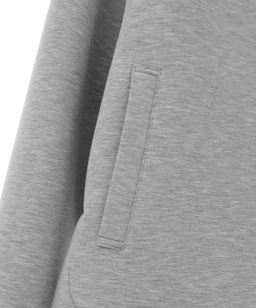 R6TDD50330 HIROKO BIS(小さいサイズ)(メゾン ドゥ サンク) ラウンドヘムショートブルゾン ライトグレー