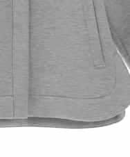 R6TDD50330 HIROKO BIS(小さいサイズ)(メゾン ドゥ サンク) ラウンドヘムショートブルゾン ライトグレー