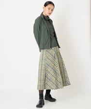 R6TLS10290 HIROKO BIS(小さいサイズ)(メゾン ドゥ サンク) 【小さいサイズ/洗える】トリコットショートジャケット ベージュ