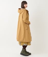 R6UAA02690 HIROKO BIS(小さいサイズ)(メゾン ドゥ サンク) 【小さいサイズ】リバーシブルキルティングタフタフーディーコート カーキ