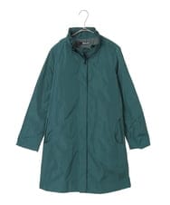 R6UAD01540 HIROKO BIS(小さいサイズ)(メゾン ドゥ サンク) 【小さいサイズ】メモリータフタフリルカラーコート ブラウン