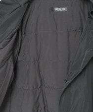 R6UAD01540 HIROKO BIS(小さいサイズ)(メゾン ドゥ サンク) 【小さいサイズ】メモリータフタフリルカラーコート ブラウン