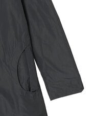 R6UAD01540 HIROKO BIS(小さいサイズ)(メゾン ドゥ サンク) 【小さいサイズ】メモリータフタフリルカラーコート ブラウン