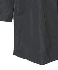 R6UAD01540 HIROKO BIS(小さいサイズ)(メゾン ドゥ サンク) 【小さいサイズ】メモリータフタフリルカラーコート ブラウン