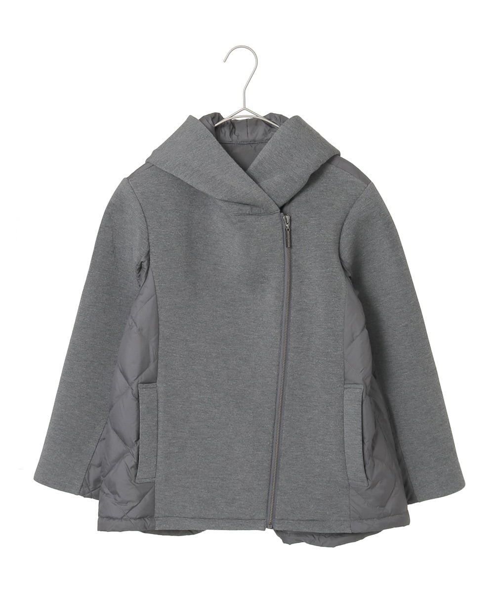 R6UAD05450 HIROKO BIS(小さいサイズ)(メゾン ドゥ サンク) 【小さいサイズ】ダンボールライトダウンジャケット ベージュ