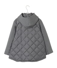 R6UAD05450 HIROKO BIS(小さいサイズ)(メゾン ドゥ サンク) 【小さいサイズ】ダンボールライトダウンジャケット ベージュ