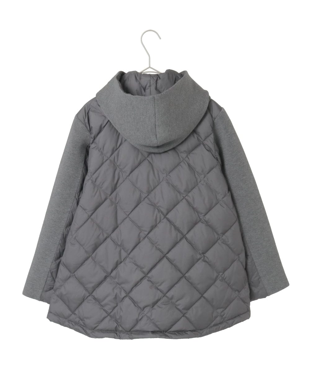 R6UAD05450 HIROKO BIS(小さいサイズ)(メゾン ドゥ サンク) 【小さいサイズ】ダンボールライトダウンジャケット ベージュ