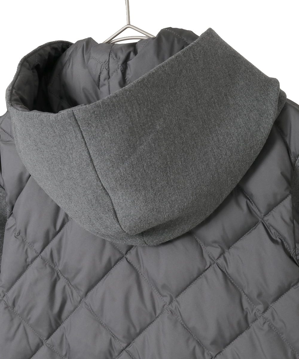 R6UAD05450 HIROKO BIS(小さいサイズ)(メゾン ドゥ サンク) 【小さいサイズ】ダンボールライトダウンジャケット ベージュ