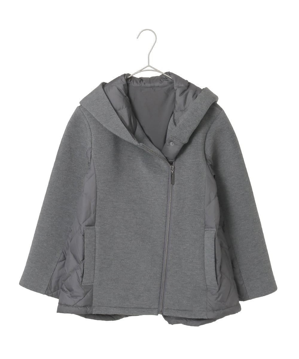 R6UAD05450 HIROKO BIS(小さいサイズ)(メゾン ドゥ サンク) 【小さいサイズ】ダンボールライトダウンジャケット ベージュ