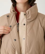 R6UAE05430 HIROKO BIS(小さいサイズ)(メゾン ドゥ サンク) 【小さいサイズ】圧着キルトジョイントデザインコート ベージュ