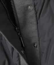 R6UAE05430 HIROKO BIS(小さいサイズ)(メゾン ドゥ サンク) 【小さいサイズ】圧着キルトジョイントデザインコート ブラック