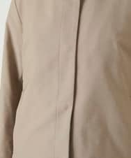 R6UAE40540 HIROKO BIS(小さいサイズ)(メゾン ドゥ サンク) 【小さいサイズ】レイヤード風ツイルダウンコート ベージュ