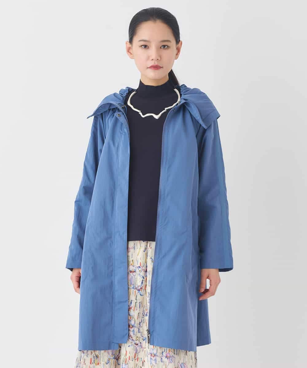 R6UDD60430 HIROKO BIS(小さいサイズ)(メゾン ドゥ サンク) 【小さいサイズ】ビッグカラーテントラインコート ベージュ