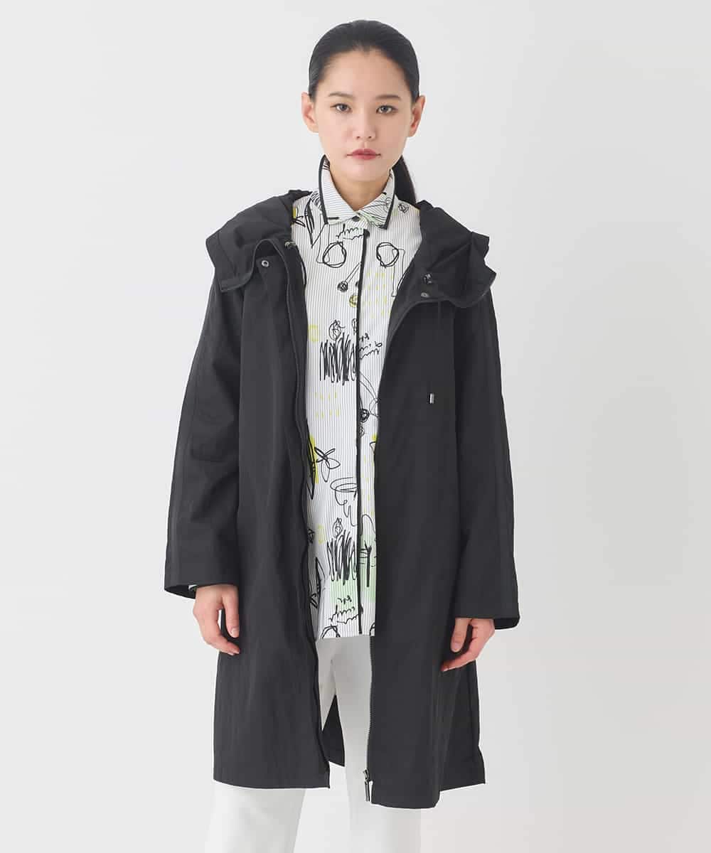 R6UDD60430 HIROKO BIS(小さいサイズ)(メゾン ドゥ サンク) 【小さいサイズ】ビッグカラーテントラインコート ベージュ