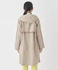 R6UDD60430 HIROKO BIS(小さいサイズ)(メゾン ドゥ サンク) 【小さいサイズ】ビッグカラーテントラインコート ベージュ