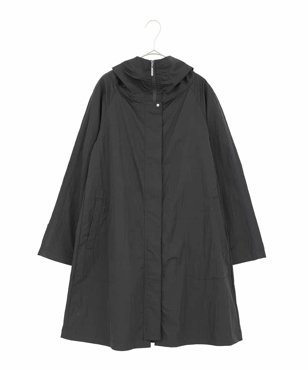 R6UDD60430 HIROKO BIS(小さいサイズ)(メゾン ドゥ サンク) 【小さいサイズ】ビッグカラーテントラインコート ベージュ