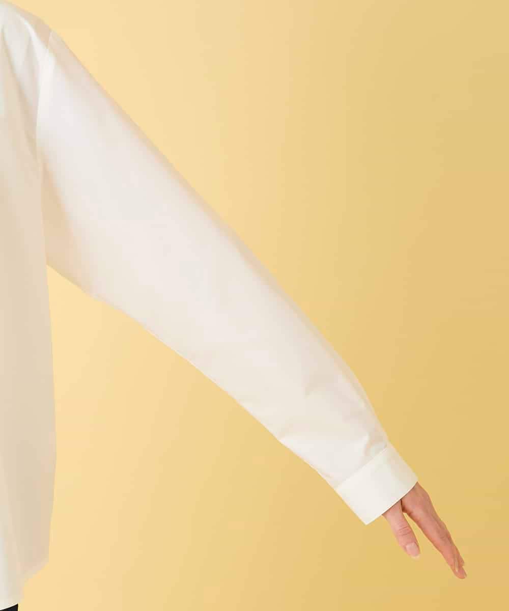 RBBED30270 HIROKO BIS(ヒロコ ビス) ドローイングフラワーブラウス ホワイト