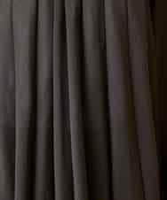 RBBED50260 HIROKO BIS(ヒロコ ビス) スタンドカラーかまぼこプリーツブラウス ダークグレー