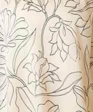 RBBED55290 HIROKO BIS(ヒロコ ビス) ボタニカルモチーフプルオーバーブラウス アイボリー