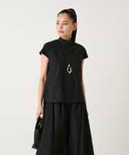 RBBFD10210 HIROKO BIS(ヒロコ ビス) リブネックフレンチスリーブカットソー カーキ