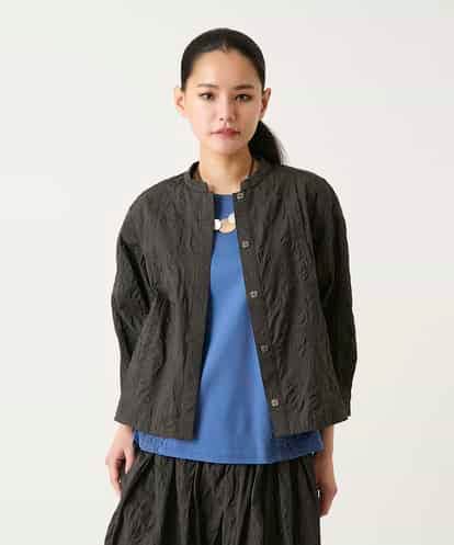 RBBFD25270 HIROKO BIS ボタニカルモチーフショートブラウス