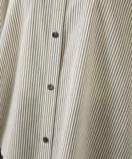 RBBGE28260 HIROKO BIS(ヒロコ ビス) ストライプリネンタッチブラウス ベージュ