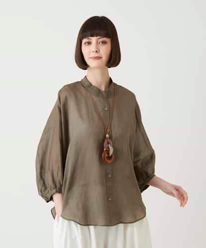 RBBIE40190 HIROKO BIS 【接触冷感】シアードルマンブラウス