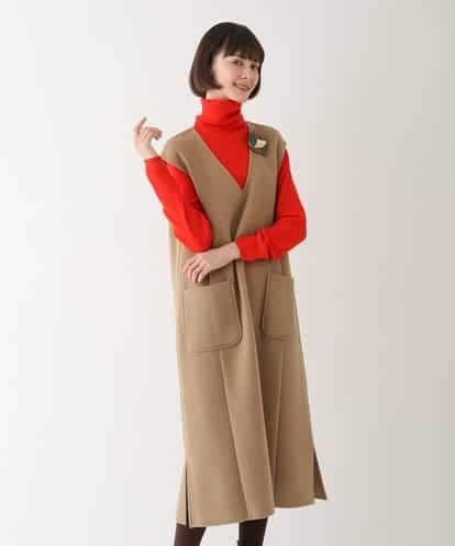 RBEAV02430 HIROKO BIS ウールリバージャンパースカート