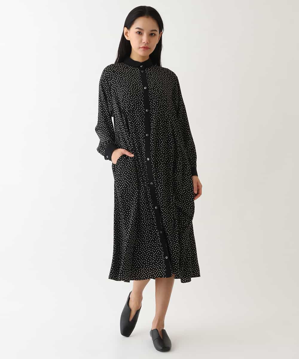 ドット柄ワンピース /洗える /2WAY(ワンピース) | HIROKO BIS(ヒロコ 