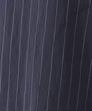 RBEDD03390 HIROKO BIS(ヒロコ ビス) ピンストライプフレアジャンパースカート ネイビー