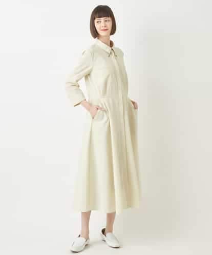 RBEFW07370 HIROKO BIS パッチポケットデザインワンピース /洗える