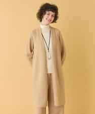 ヘアリーロングニットカーディガン(カーディガン) | HIROKO BIS(ヒロコ