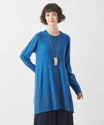 RBFAC81230  ラメインターシャニットチュニック