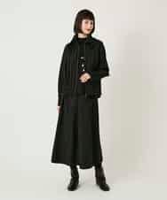 RBFAD31360 HIROKO BIS(ヒロコ ビス) 異素材ジョイントニットプルオーバー ブラック