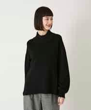 RBFAE47230 HIROKO BIS(ヒロコ ビス) リブネックデザインウールニットプルオーバー レッド