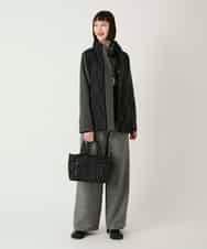 RBFAE55290 HIROKO BIS(ヒロコ ビス) チェックアクセントタートルネックニット ブラック