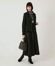 RBFAE55290 HIROKO BIS(ヒロコ ビス) チェックアクセントタートルネックニット ブラック