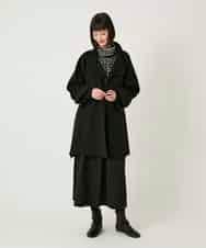 RBFAE55290 HIROKO BIS(ヒロコ ビス) チェックアクセントタートルネックニット ブラック