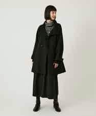 RBFAE55290 HIROKO BIS(ヒロコ ビス) チェックアクセントタートルネックニット ブラック