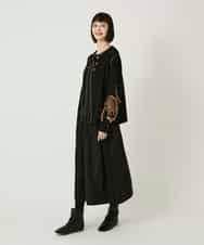 RBFAE56460 HIROKO BIS(ヒロコ ビス) ペイズリー刺繍ニットカーディガン アイボリー